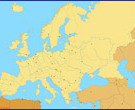 Carte Europe: hydrographique