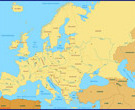 Carte Europe: hydrographique