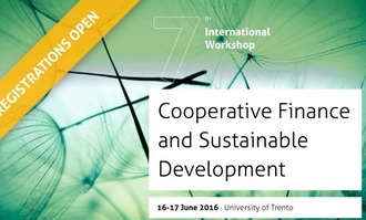 7th Euricse International Workshop | 16-17th June 2016, Trento ( Italy)