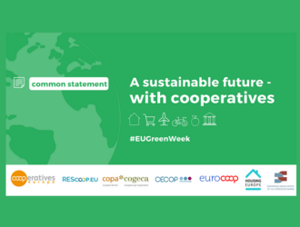 European co-operatives issue a common statement - A sustainable future with cooperatives 