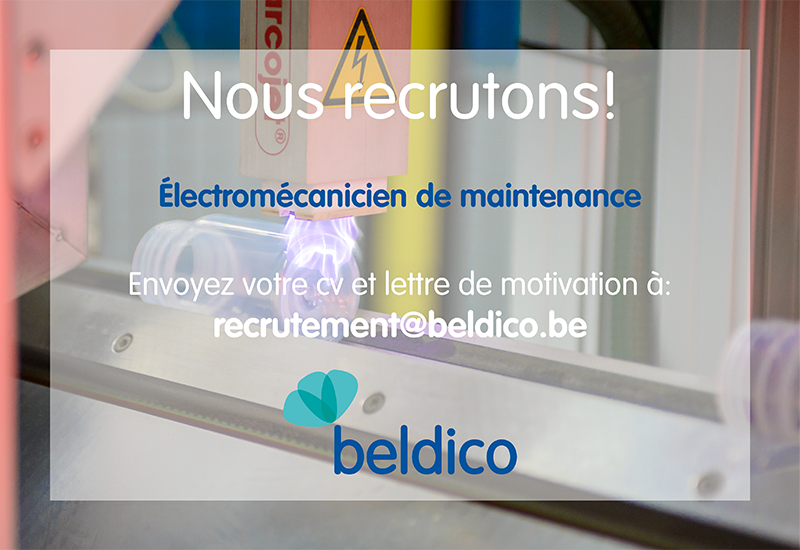 Emploi électromécanicien de maintenance beldico marche-en-famenne