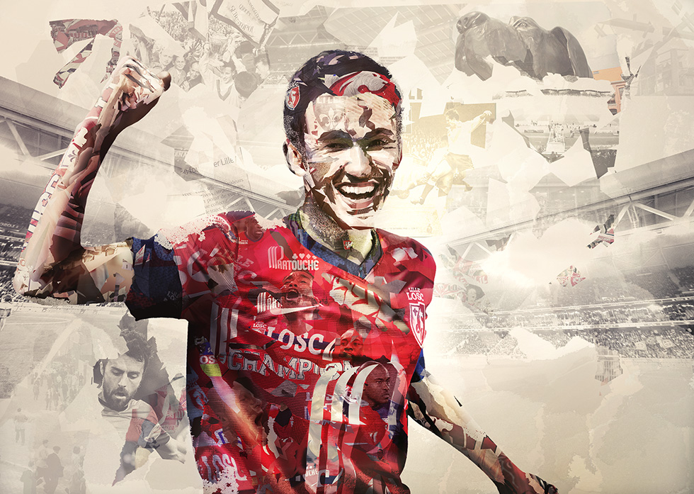 Photo montage and retouching for LOSC, by Glucône-R
