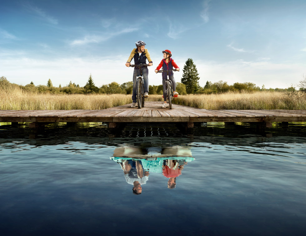 Creative manipulations for Wallonia Belgium Tourism by Glucône-R