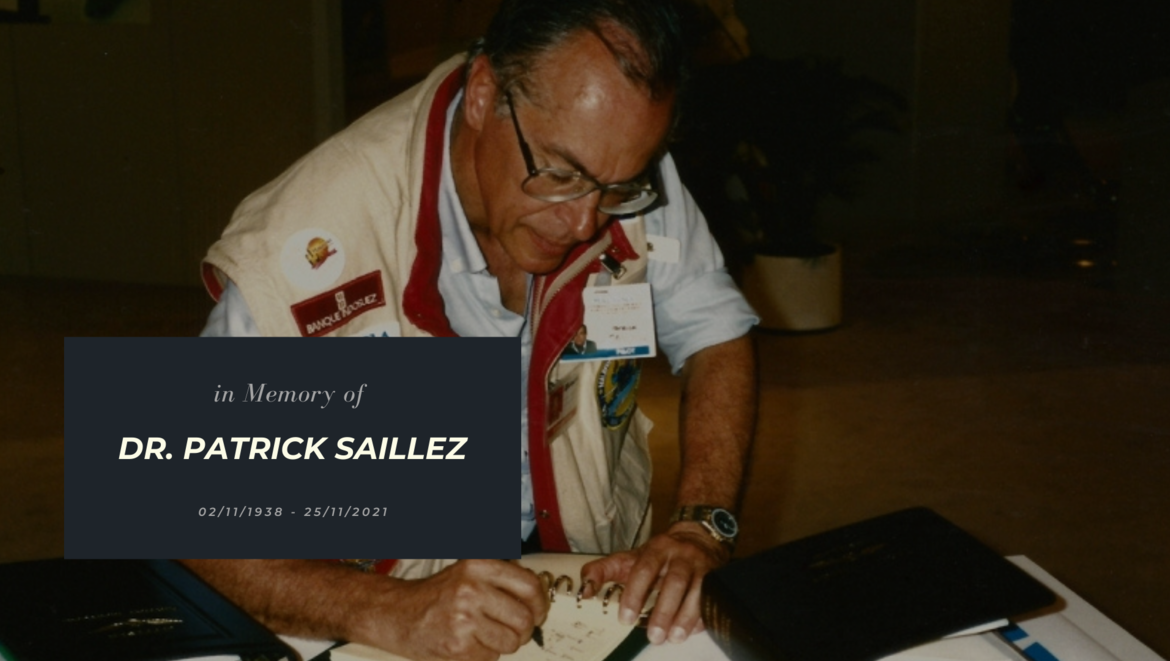 Dr. Patrick Saillez is overleden