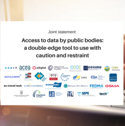 Joint statement - Access to data by public bodies: a double-edge tool to use with caution and restraint