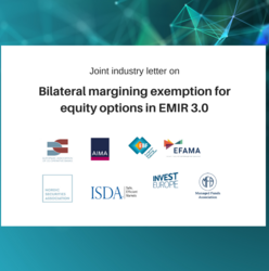 Joint industry letter on bilateral margining exemption for equity options