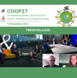 Co-operatives stand united to mitigate and deal with the impacts of climate change 