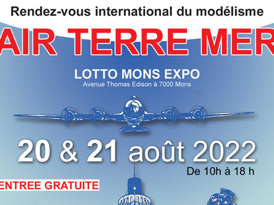 Salon International du Modélisme  AIR TERRE MER 2022