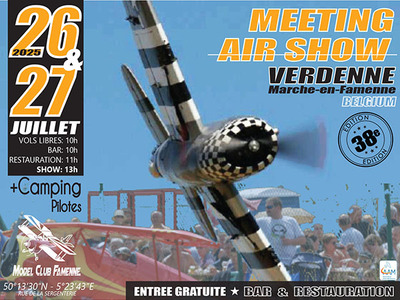Meeting-Air Show Verdenne au Model Club Famenne