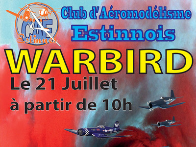 Warbird au Club d'Aéromodélisme Estinnois