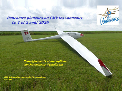 Remorquage Planeurs au club de Modélisme Les Vanneaux