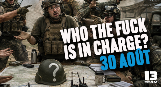 WHO THE FUCK IS IN CHARGE?