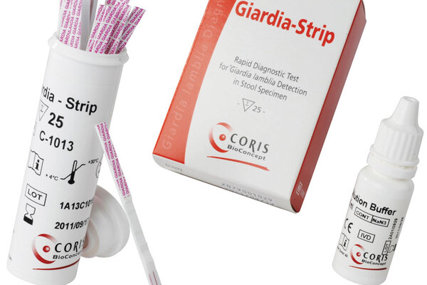 Giardia strip