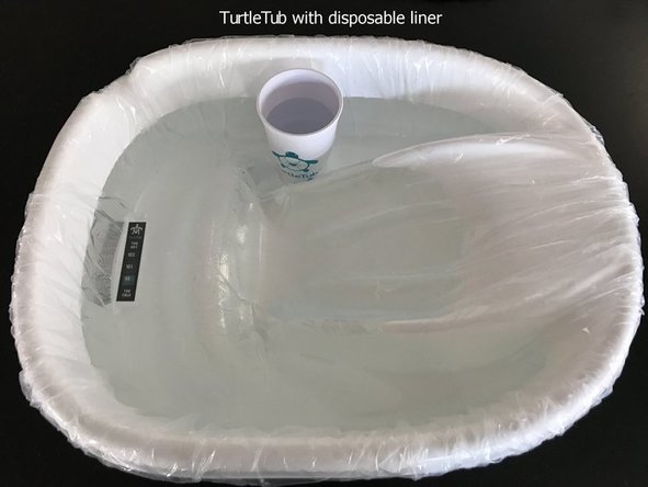 TurtleTub wegwerp voering