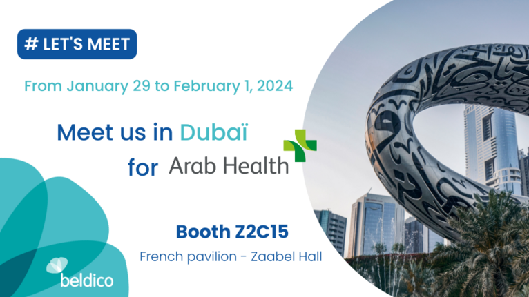Retrouvez Beldico à Dubaï pour Arab Health 2024