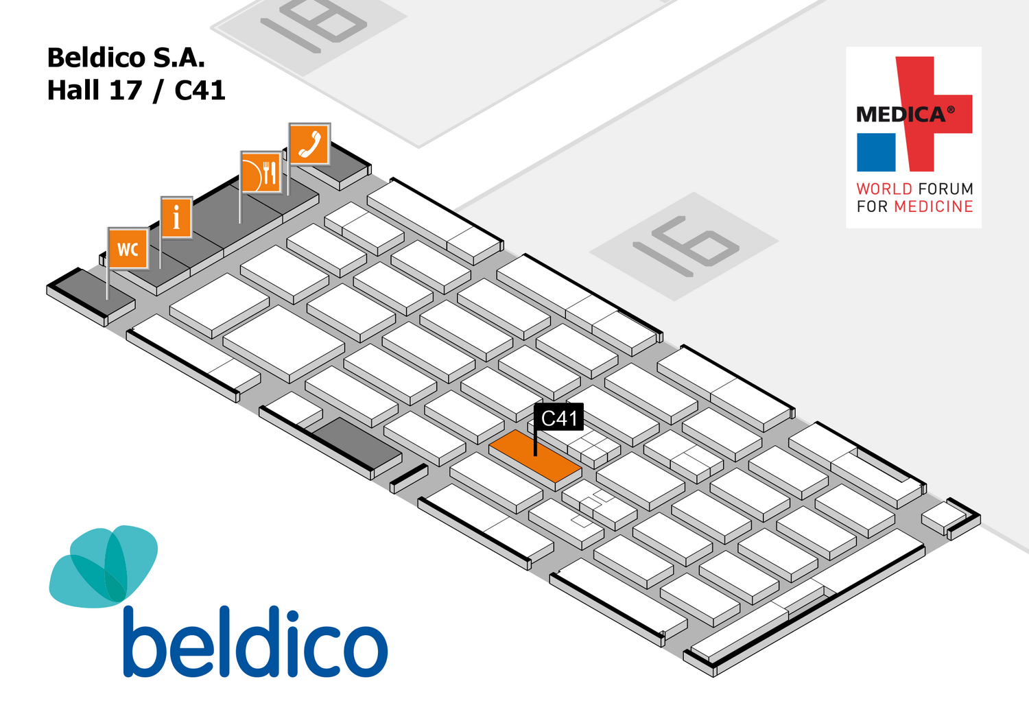 Beldico will take part at MEDICA 2017