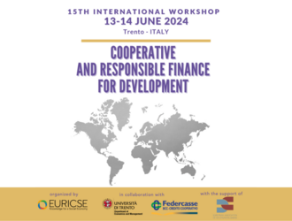 15th International Workshop on Cooperative and Responsible Finance for Development: Call for Papers