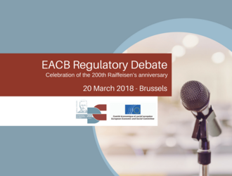 [POST-EVENT + PICS] EACB Regulatory Debate - 20 March 2018, Brussels