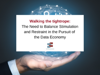 Walking the tightrope: The Need to Balance Stimulation and Restraint in the Pursuit of the Data Economy 