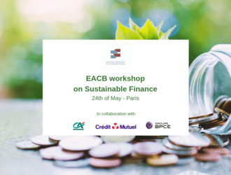 [POST-EVENT] EACB workshop on Sustainable Finance 24th May in Paris