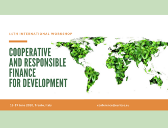 11th International workshop on cooperative and responsible finance for development - Trento (Italy) 
