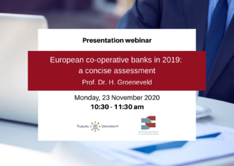 EACB webinar: European co-operative banks in 2019: a concise assessment