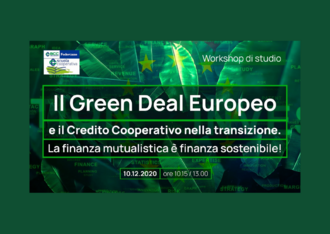EACB speaking at Federcasse webinar on the European Green Deal, co-operative banks and sustainable finance
