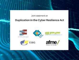 Joint Statement on Duplication in the Cyber Resilience Act