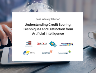 Joint Statement on Understanding Credit scoring: Techniques and Distinctions from Artificial Intelligence