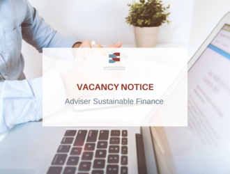 VACANCY - Adviser Sustainable Finance 