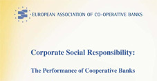 Corporate Social Responsibility: The Performance of Cooperative Banks
