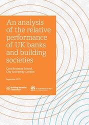 An Analysis of the relative performance of UK banks and building societies