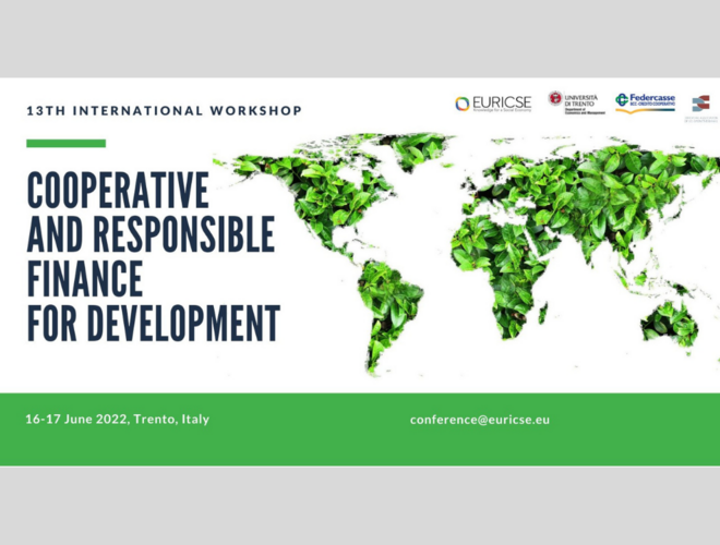 13th International Workshop on Cooperative and Responsible Finance for Development: Call for Papers