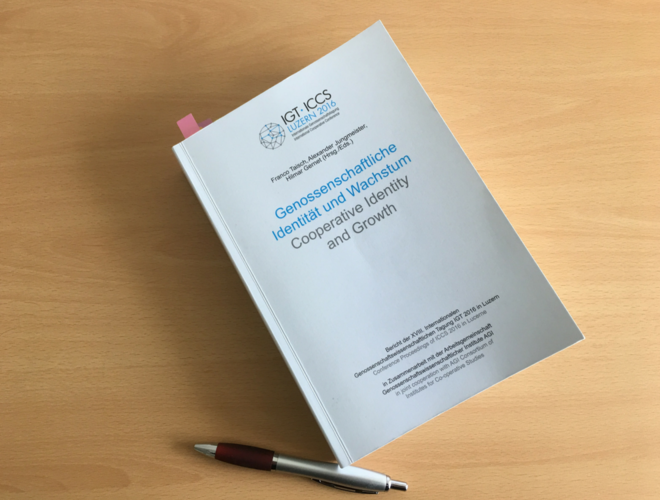 Cooperative Identity and Growth. Proceedings of ICCS 2016 in Luzern