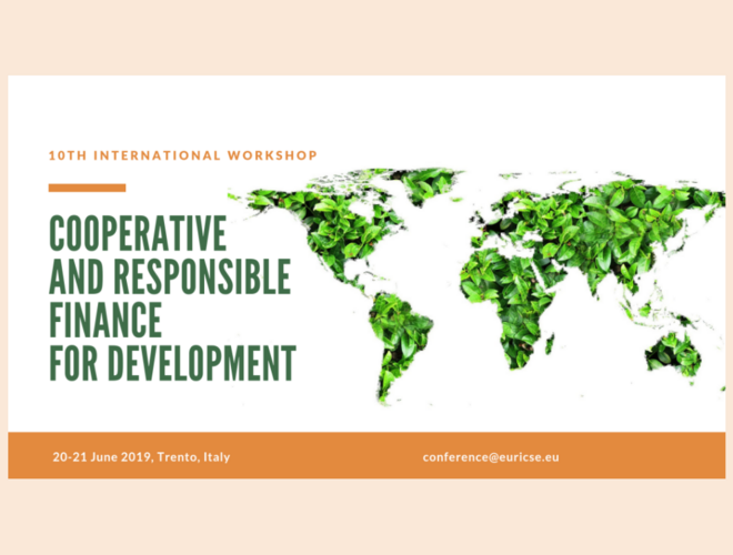 10th International workshop on cooperative and responsible finance for development - Trento (Italy)