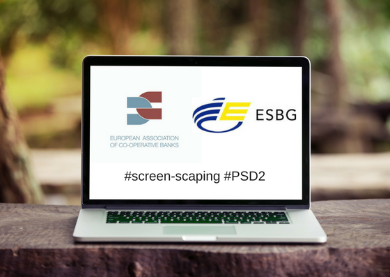 Co-operative, savings and retail banks urge the Commission to rethink its approach on screen scraping