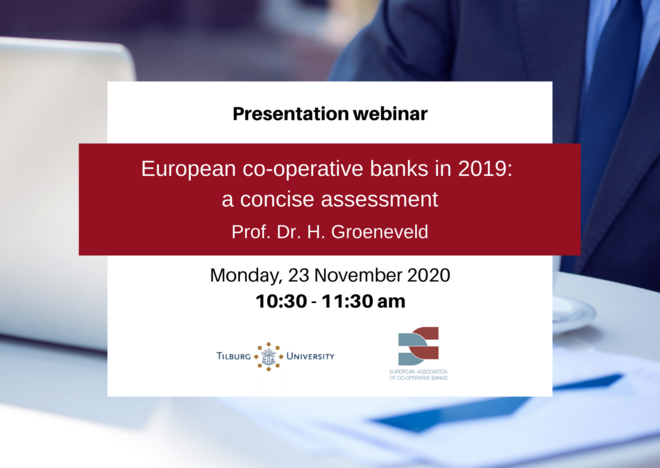 EACB webinar: European co-operative banks in 2019: a concise assessment