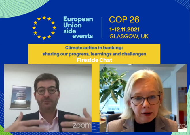 Press release: Co-operative Banks part of the EU side events official programme at COP26