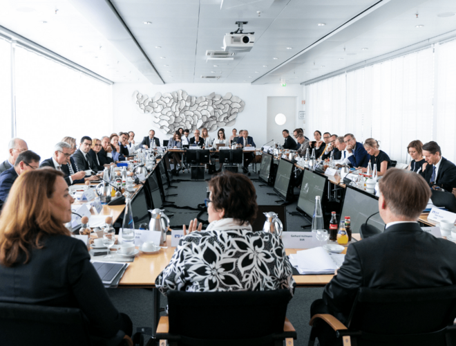 Co-operative banks leaders meet Ms. Sabine Lautenschläger in Berlin to exchange on the future of payment systems in Europe