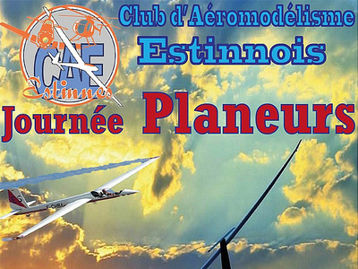 Journée Planeurs au Club d'Aéromodélisme Estinnois