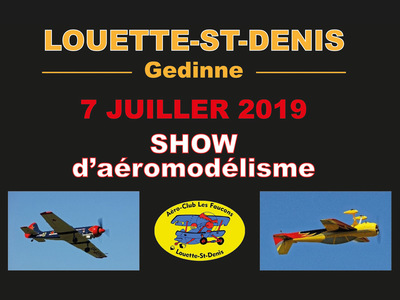 Show d'aéromodélisme au club LES FAUCONS