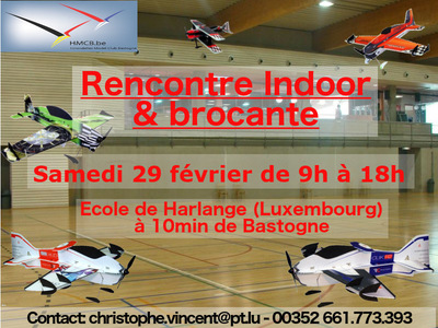 Rencontre interclubs indoor et brocante