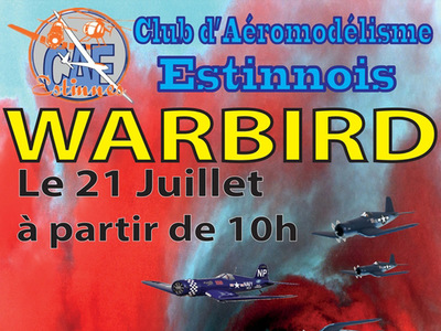 WarBird au Club d'Aéromodélisme Estinnois