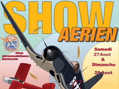 Show annuel au club d'Aéromodélisme Estinnois