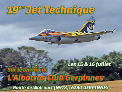 Jet Technique 2023 au Albatros Club Gerpinnes