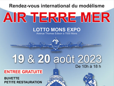 Salon International du Modélisme AIR TERRE MER 2023