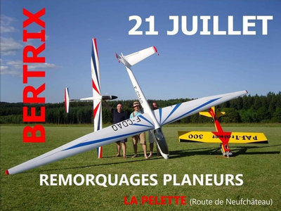 Journée remorquage planeurs au Model Air Club de L'Ardenne