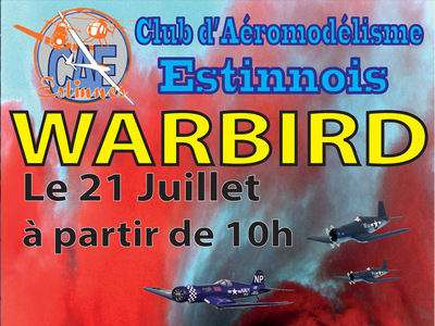 Journée Warbirds au Club d'Aéromodélisme Estinnois 