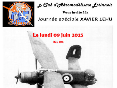 journée spéciale Xavier Lehu au Club d'Aéromodélisme Estinnois