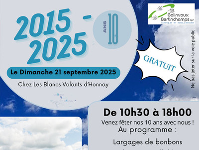 Portes Ouvertes - Nos 10 ans chez Les Blancs Volants d´Honnay